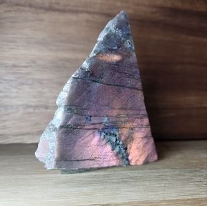 Labradorite with pink sunset flash